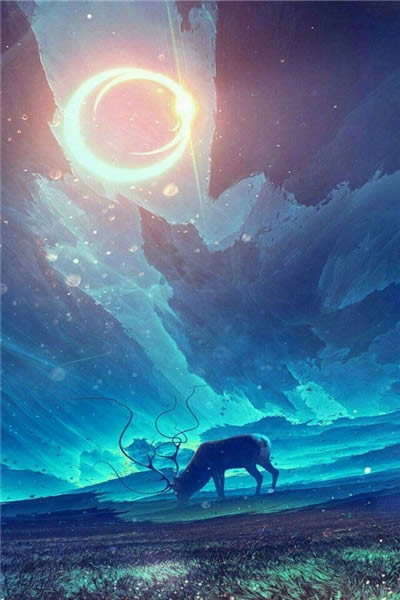 可爱卡通聊天背景图片大全 适合做QQ、微信聊天背景
